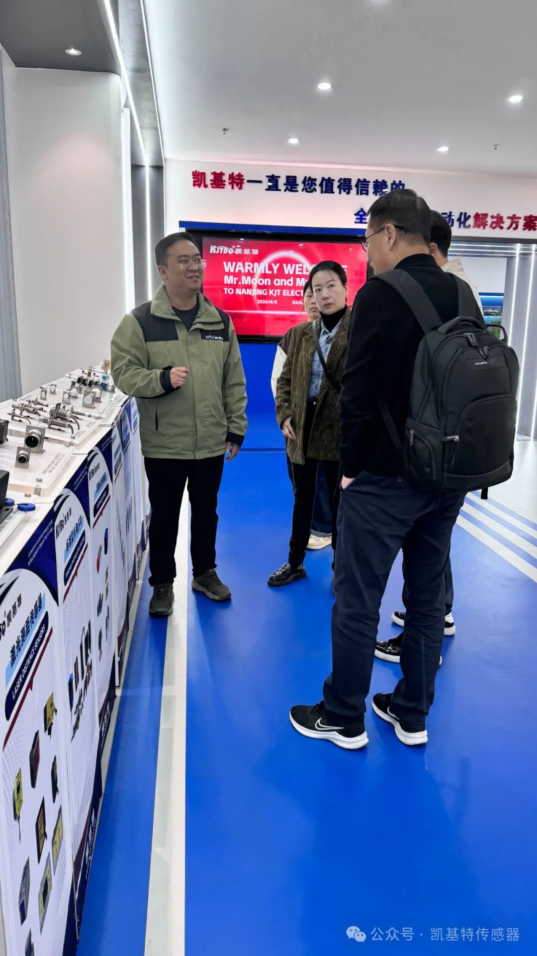 企業(yè)動(dòng)態(tài) | 凱基特迎來(lái)美國(guó)客戶(hù)，共謀傳感器業(yè)務(wù)深入合作